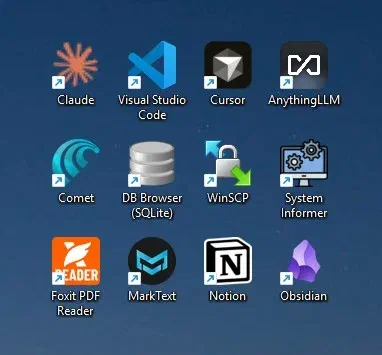 один из блоков добавленных программ