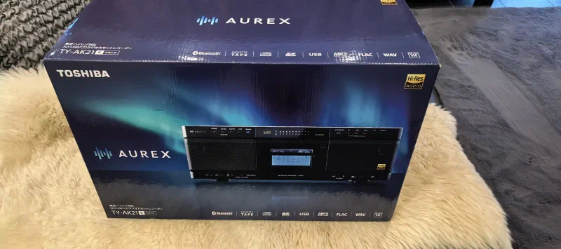 Вот она, последняя коробка - и в ней уже Aurex TY-AK21!