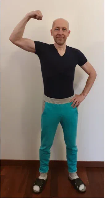 Вот как выглядит BMI 22.3 и 11.4% жира в организме.