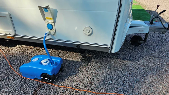 Как раз уже на кемпинге в одной из стоянок