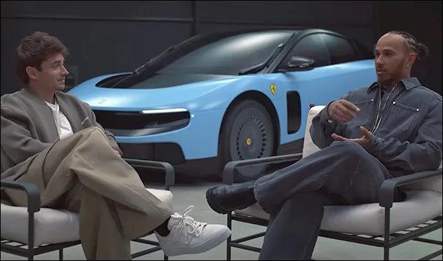 Леклер и Хэмилтон защищают Ferrari Luce в официальном ролике