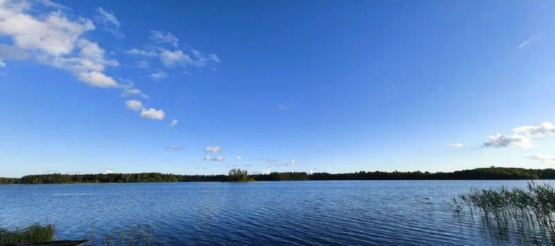 вид на озеро с нашей ночёвки, красотища!