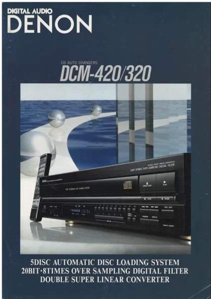 DENON CD-changers DCM-420&320 (ноябрь 1991)