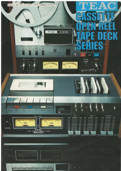 TEAC TAPE AND OPEN REEL DECKS (январь 1975)