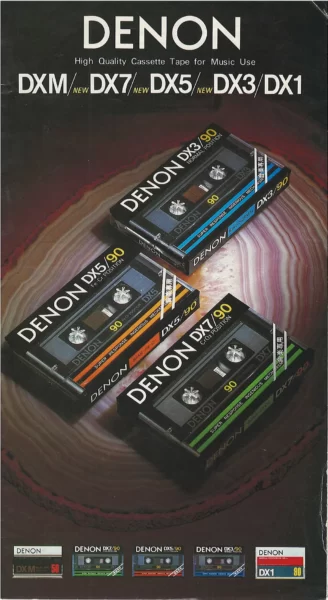 Denon Cassette (1981 January)