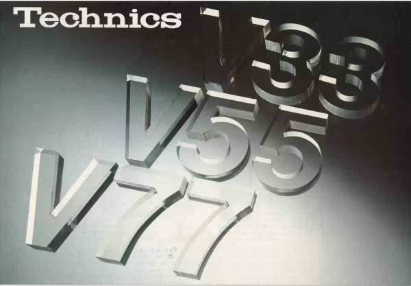 Technics V33 V55 V77 (1976.08)