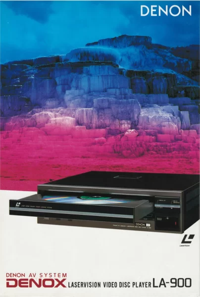 DENON LA-900 (1985.02) – LASERVISION VIDEO DISC PLAYER