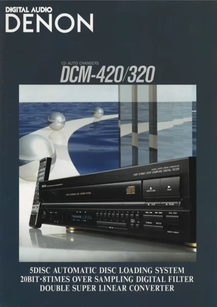 DENON CD AUTO CHANGERS DCM-420/320 (1991.11)