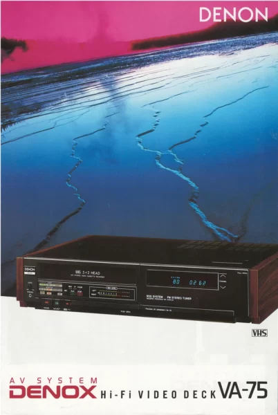 DENOX Hi-Fi VIDEO DECK VA-75 (1984.11)