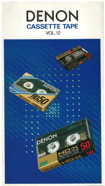 DENON CASSETTE Vol.12 (1987.01)